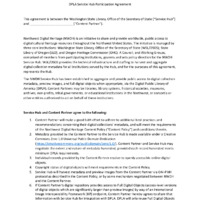 NWDH Participation Agreement